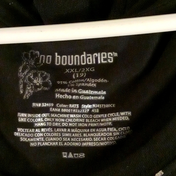 No boundaries Gothic Tee junior xxl - Picture 5 of 5